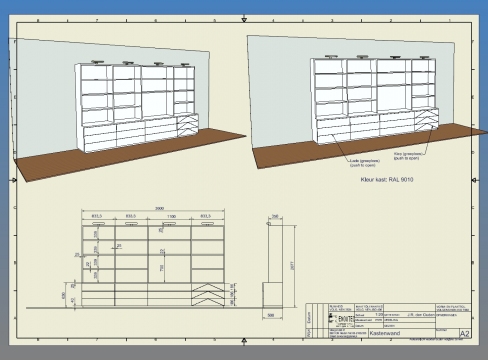 11222 Kastenwand